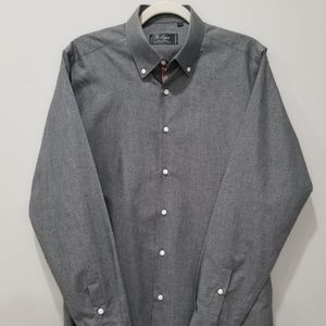 St. Lynn Men's Long Sleeve Button Shirt